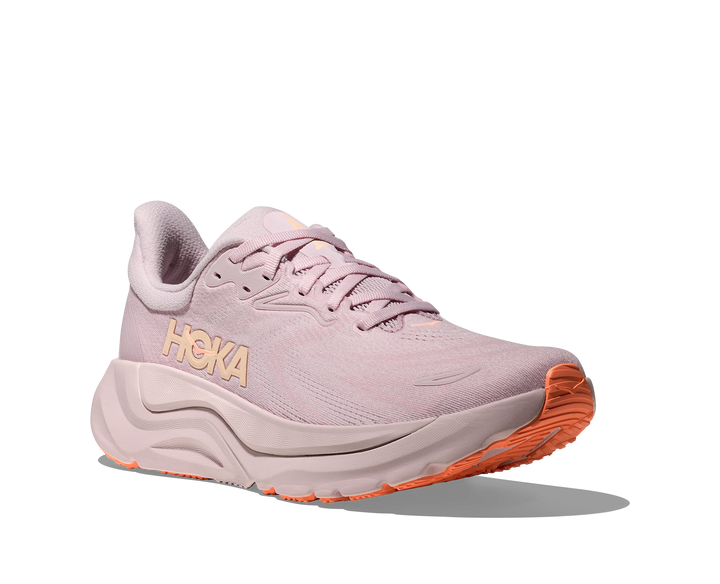 Hoka Damen Arahi 8 – Lilac Cream/Neon Cantaloupe – Stabilität – SS26