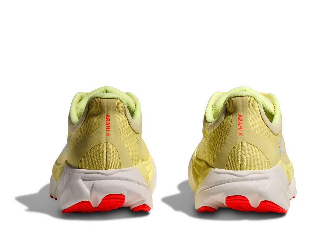 Hoka Womens Arahi 8 - Sunlight/Neon Yuzu - Stability - SS26