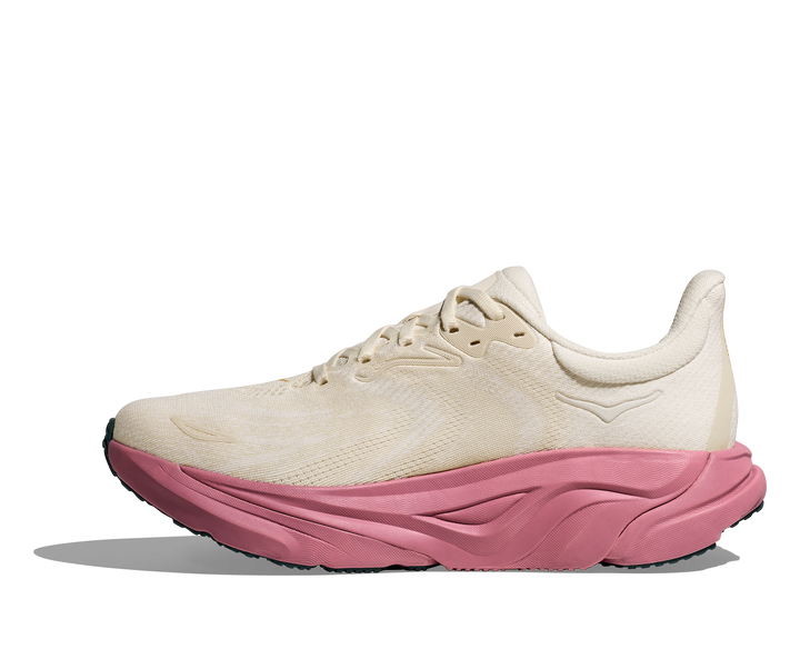 Hoka Womens Arahi 8 Wide - D Width - Alabaster/Lingonberry - Stability - SS26