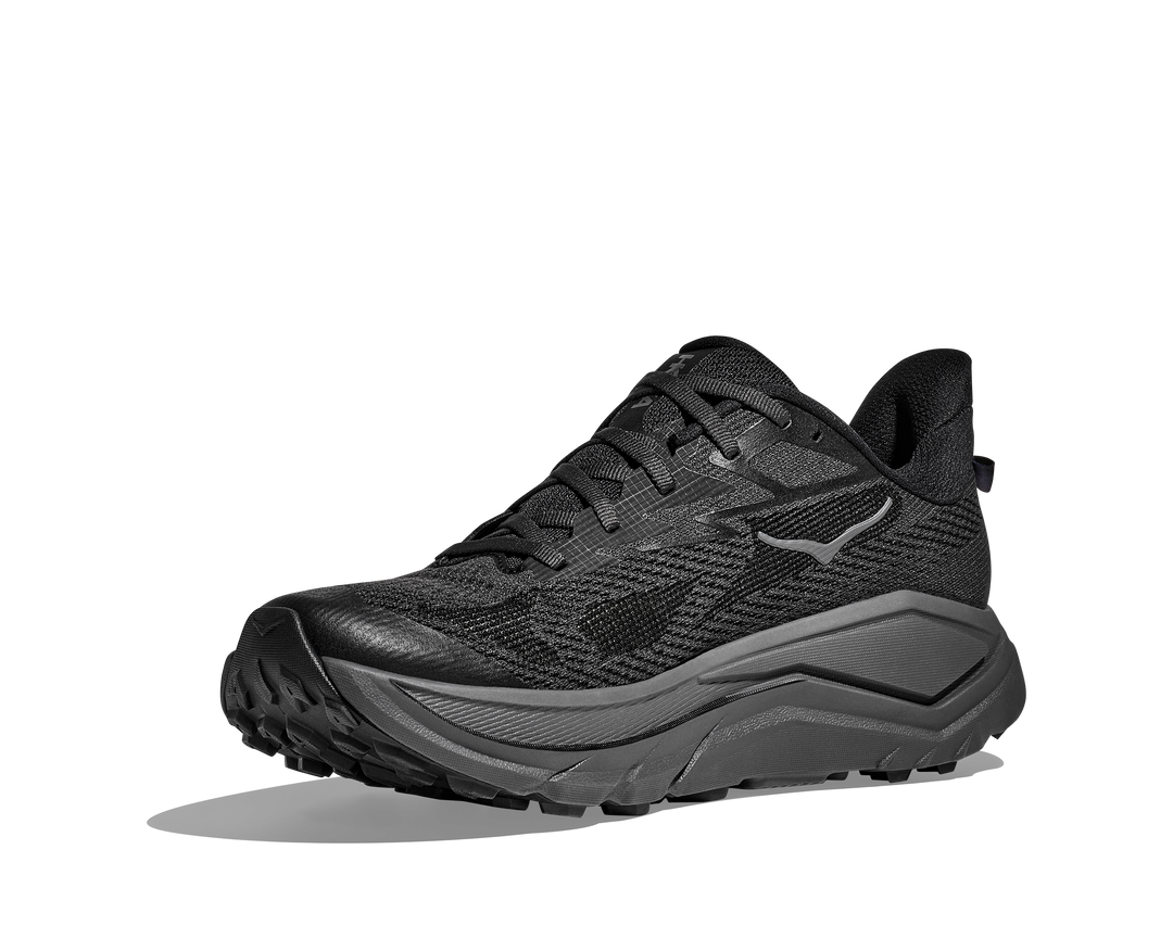 Hoka Mens Challenger 8 - Black/Outer Orbit - Trail - AW26