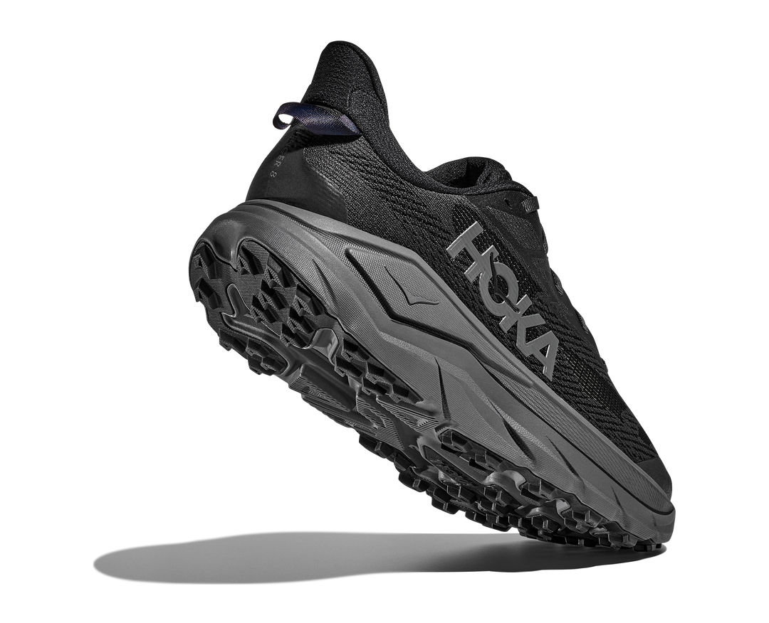 Hoka Mens Challenger 8 - Black/Outer Orbit - Trail - AW26