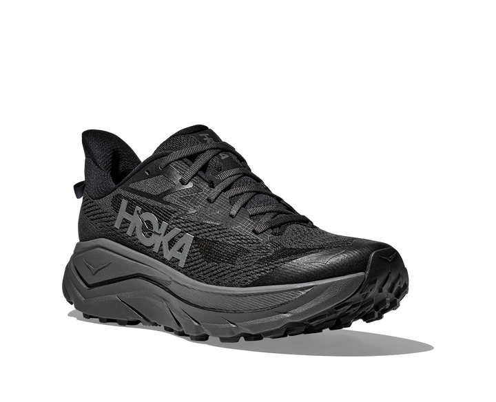 Hoka Mens Challenger 8 - Black/Outer Orbit - Trail - AW26