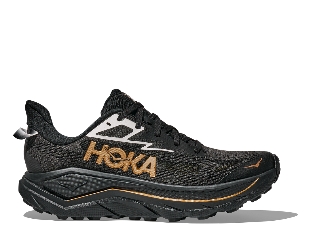 Hoka Mens Challenger 8 - Koshi Tan-Tan Black/Gold - Trail - SS26