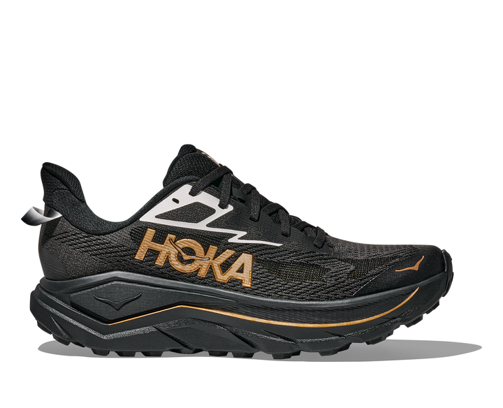 Hoka Mens Challenger 8 - Koshi Tan-Tan Black/Gold - Trail - SS26