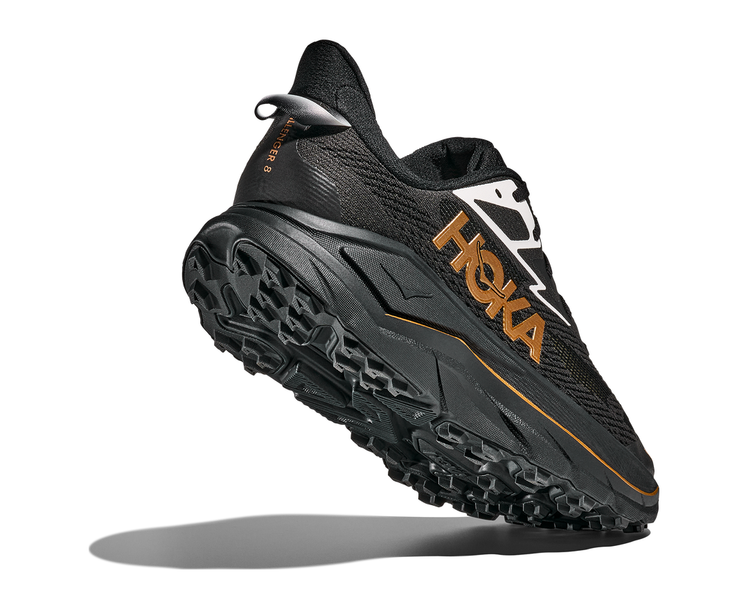 Hoka Mens Challenger 8 - Koshi Tan-Tan Black/Gold - Trail - SS26
