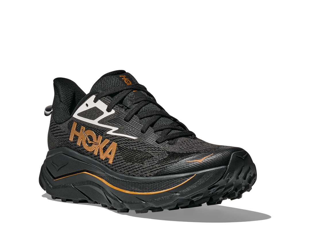 Hoka Mens Challenger 8 - Koshi Tan-Tan Black/Gold - Trail - SS26
