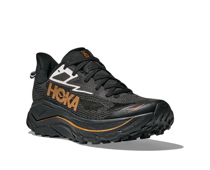 Hoka Mens Challenger 8 - Koshi Tan-Tan Black/Gold - Trail - SS26