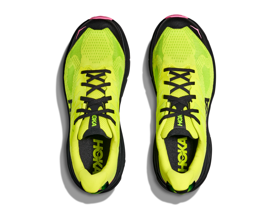 Hoka Mens Challenger 8 - Neon Hoka Citrus/Black - Trail - AW25
