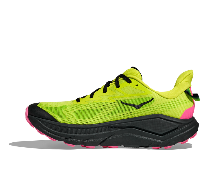 Hoka Mens Challenger 8 - Neon Hoka Citrus/Black - Trail - AW25