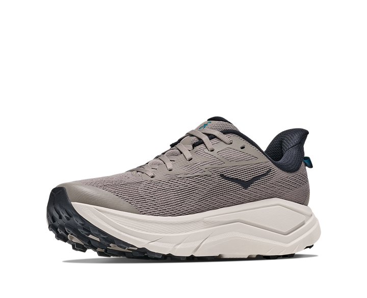 Hoka Mens Challenger 8 - Pebble Grey/River Rock Grey - Trail - AW26