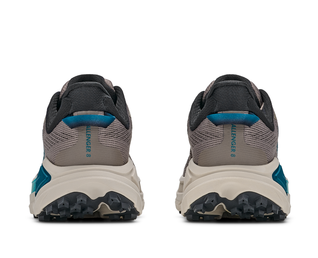Hoka Mens Challenger 8 - Pebble Grey/River Rock Grey - Trail - AW26