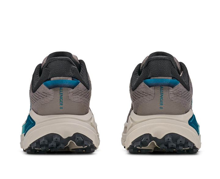 Hoka Mens Challenger 8 - Pebble Grey/River Rock Grey - Trail - AW26