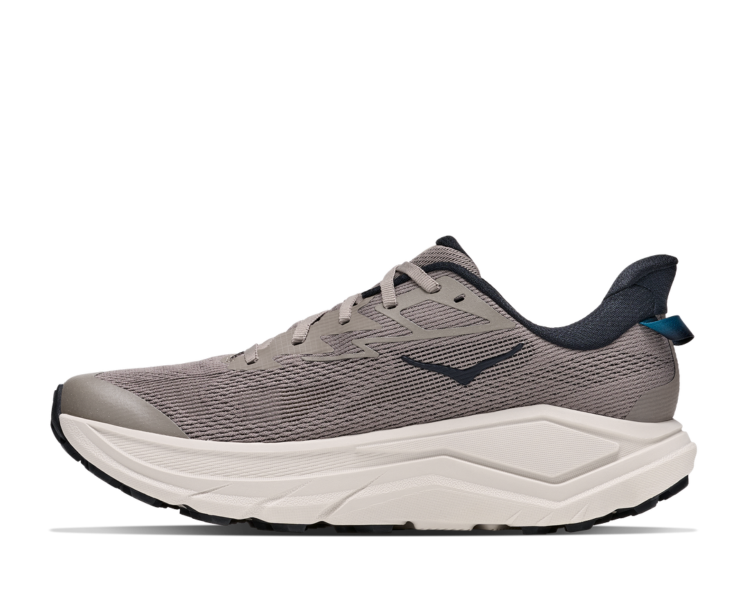Hoka Mens Challenger 8 - Pebble Grey/River Rock Grey - Trail - AW26