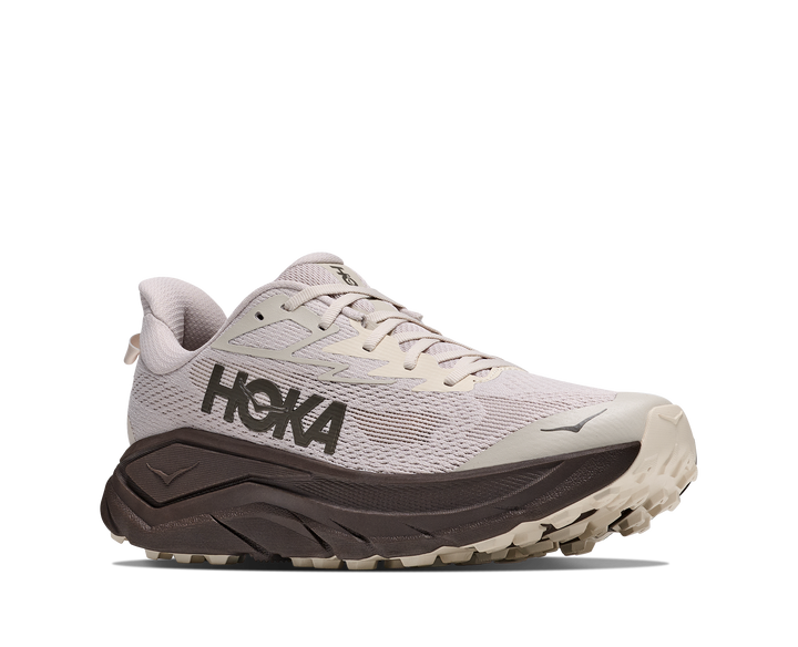 Hoka Mens Challenger 8 - River Rock Grey/Cast Iron - Trail - AW26