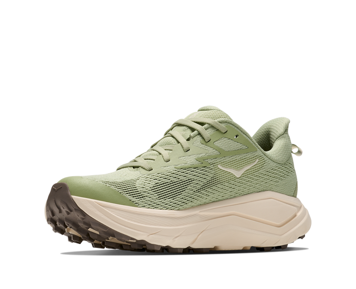 Hoka Womens Challenger 8 - Morning Dew/Alabaster - Trail - AW26
