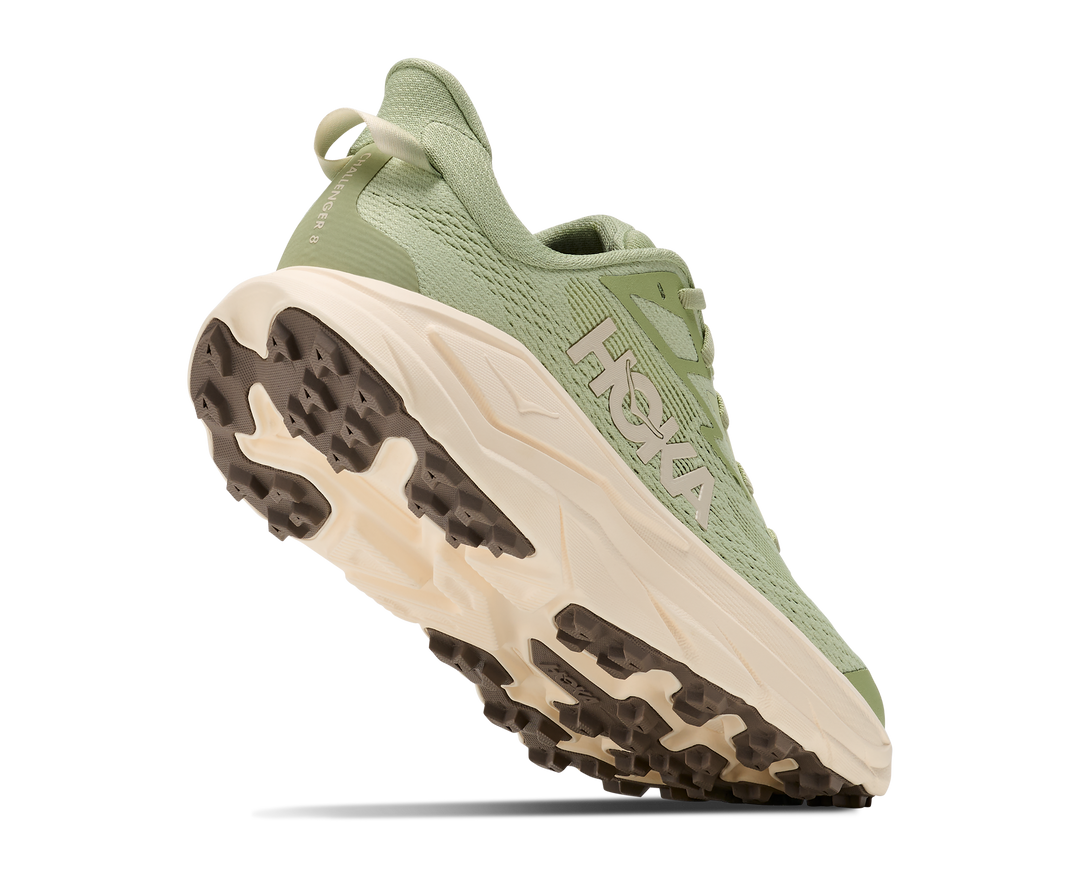 Hoka Womens Challenger 8 - Morning Dew/Alabaster - Trail - AW26