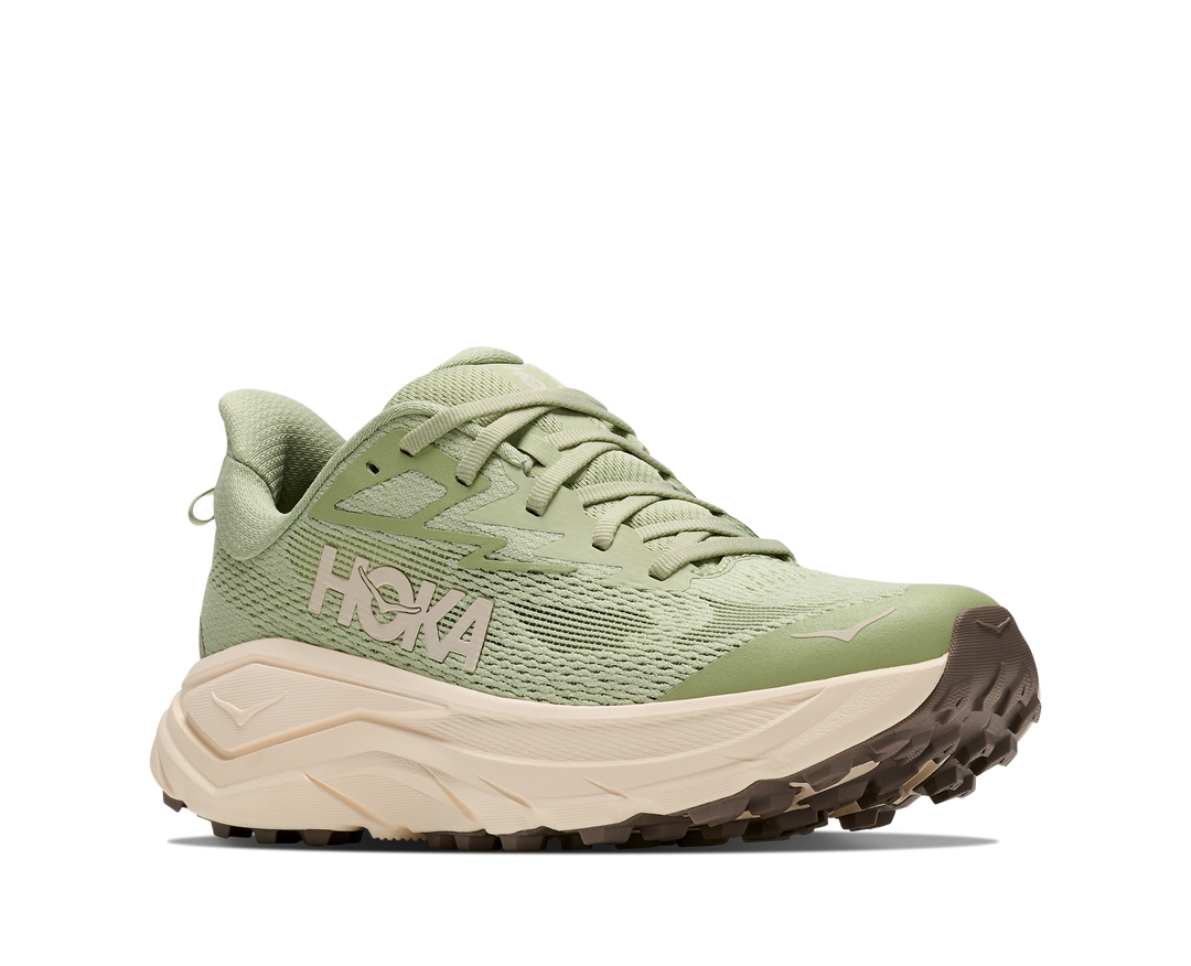 Hoka Womens Challenger 8 - Morning Dew/Alabaster - Trail - AW26
