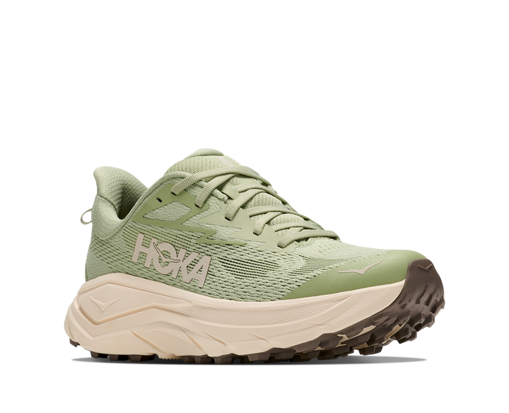 Hoka Womens Challenger 8 - Morning Dew/Alabaster - Trail - AW26