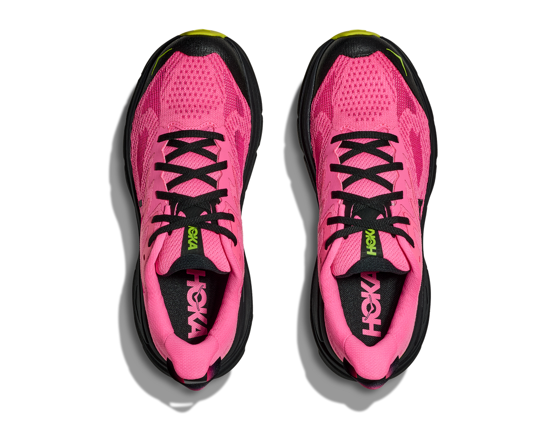 Hoka Womens Challenger 8 - Neon Rose/Black - Trail - AW25