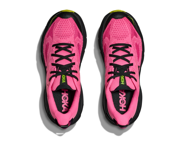Hoka Womens Challenger 8 - Neon Rose/Black - Trail - AW25