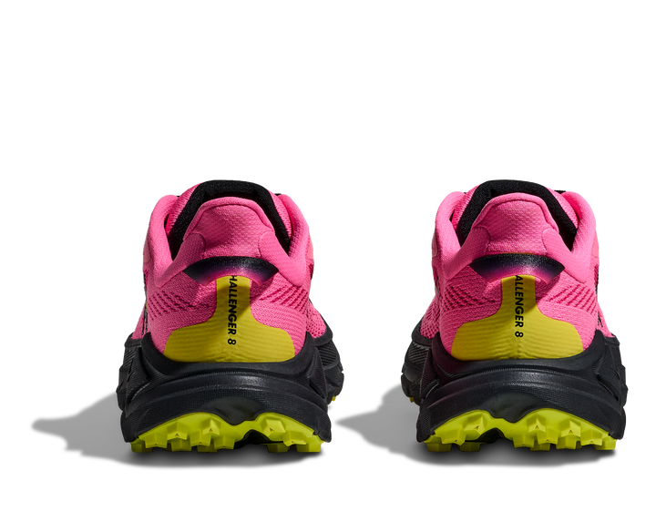 Hoka Womens Challenger 8 - Neon Rose/Black - Trail - AW25