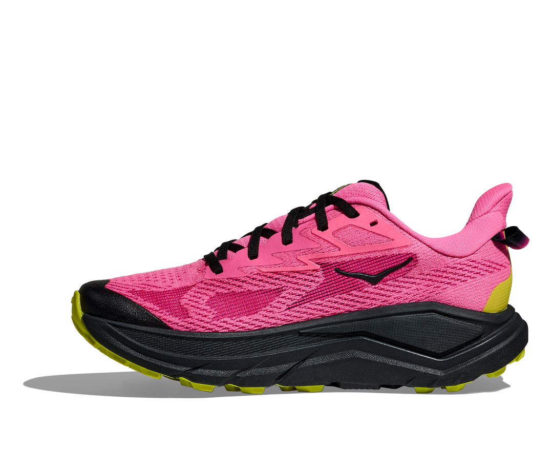 Hoka Womens Challenger 8 - Neon Rose/Black - Trail - AW25