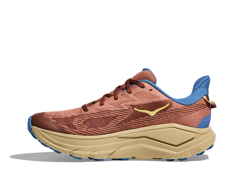 Hoka Mens Challenger 8 Wide - 2E Width - Maple/Cardamom - Trail - AW25