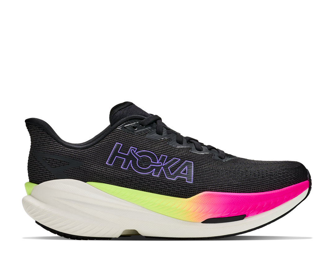 Hoka Mens Mach X 3 - Black/Neon Nebula - Neutral - AW26