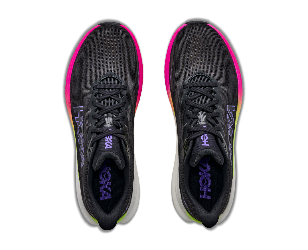 Hoka Mens Mach X 3 - Black/Neon Nebula - Neutral - AW26