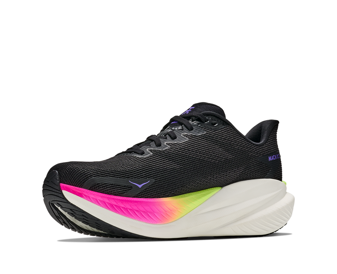Hoka Mens Mach X 3 - Black/Neon Nebula - Neutral - AW26