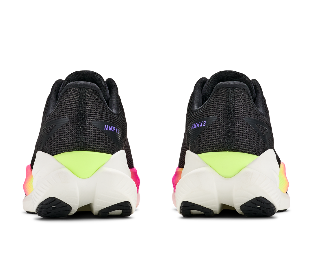 Hoka Mens Mach X 3 - Black/Neon Nebula - Neutral - AW26