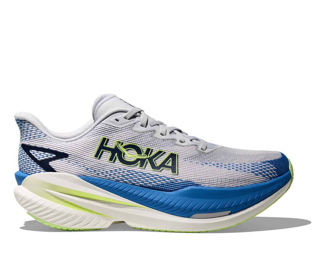 Hoka Mens Mach X 3 - Cosmic Grey/Virtual Blue - Neutral - AW26