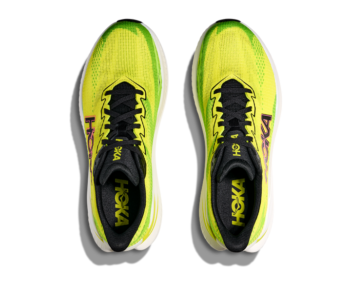 Hoka Mens Mach X 3 - Neon Hoka Citrus/Neon Lime - Neutral - AW25