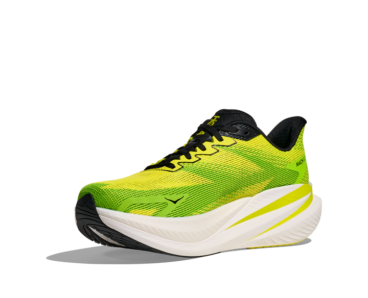 Hoka Mens Mach X 3 - Neon Hoka Citrus/Neon Lime - Neutral - AW25