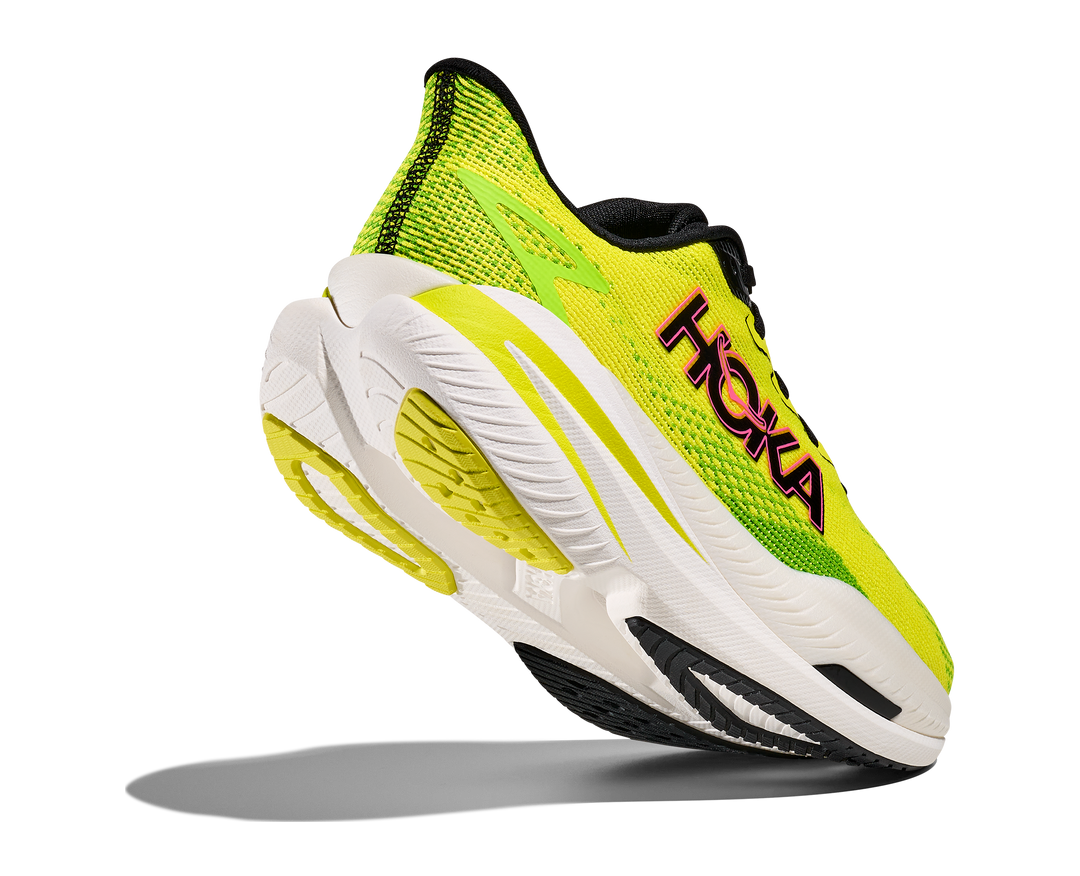 Hoka Mens Mach X 3 - Neon Hoka Citrus/Neon Lime - Neutral - AW25