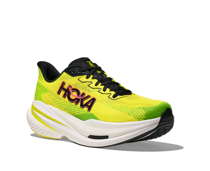 Hoka Mens Mach X 3 - Neon Hoka Citrus/Neon Lime - Neutral - AW25