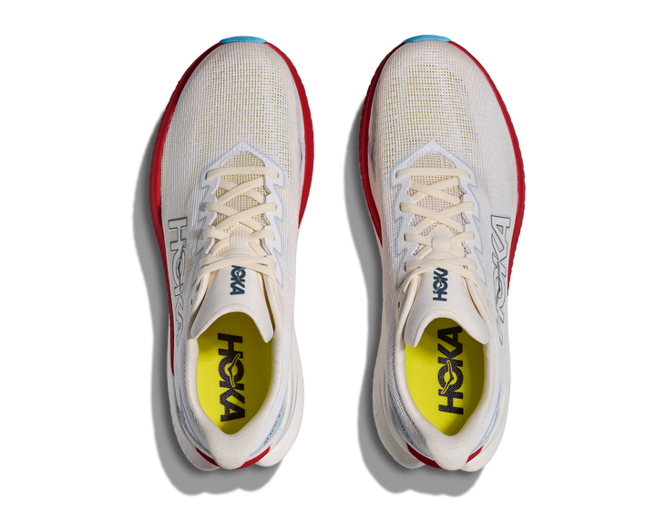 Hoka Mens Mach X 3 - White/Alabaster - Neutral - SS26