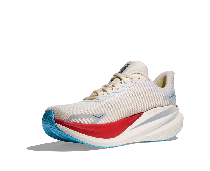 Hoka Mens Mach X 3 - White/Alabaster - Neutral - SS26