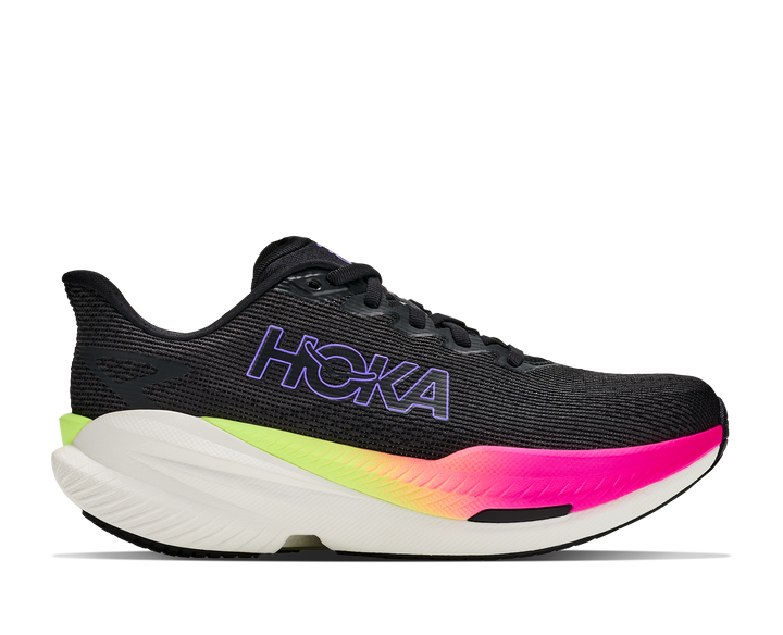 Hoka Womens Mach X 3 - Black/Neon Nebula - Neutral - AW26