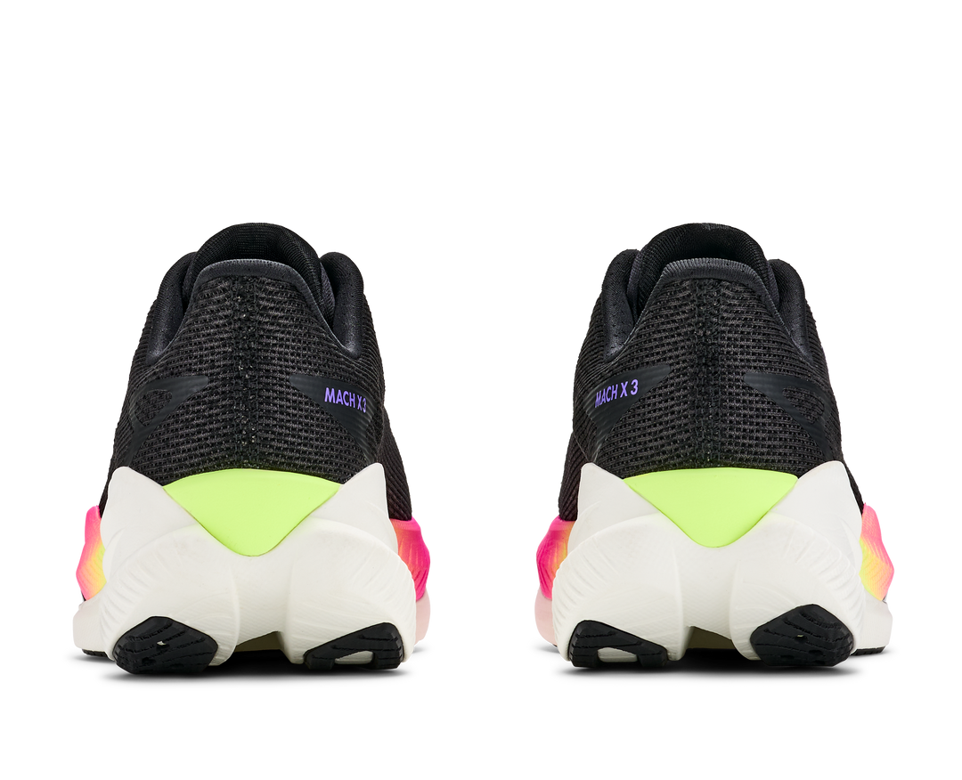 Hoka Womens Mach X 3 - Black/Neon Nebula - Neutral - AW26