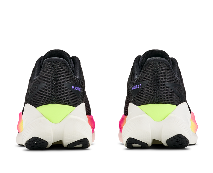 Hoka Womens Mach X 3 - Black/Neon Nebula - Neutral - AW26