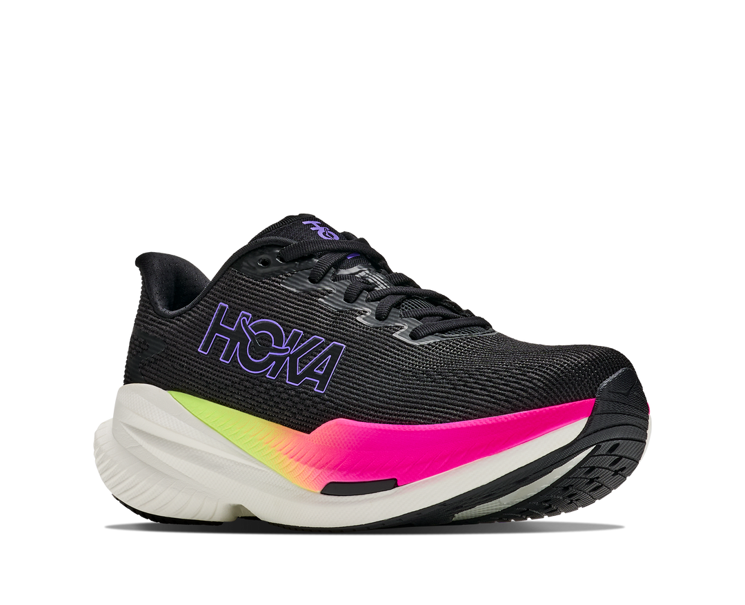 Hoka Womens Mach X 3 - Black/Neon Nebula - Neutral - AW26