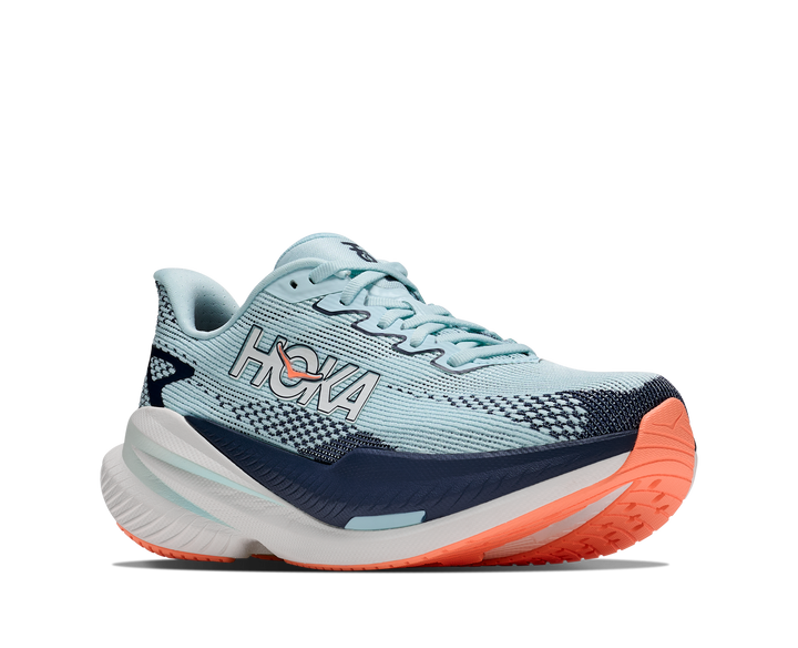 Hoka Womens Mach X 3 - Glimmering Blue/Varsity Navy - Neutral - AW26