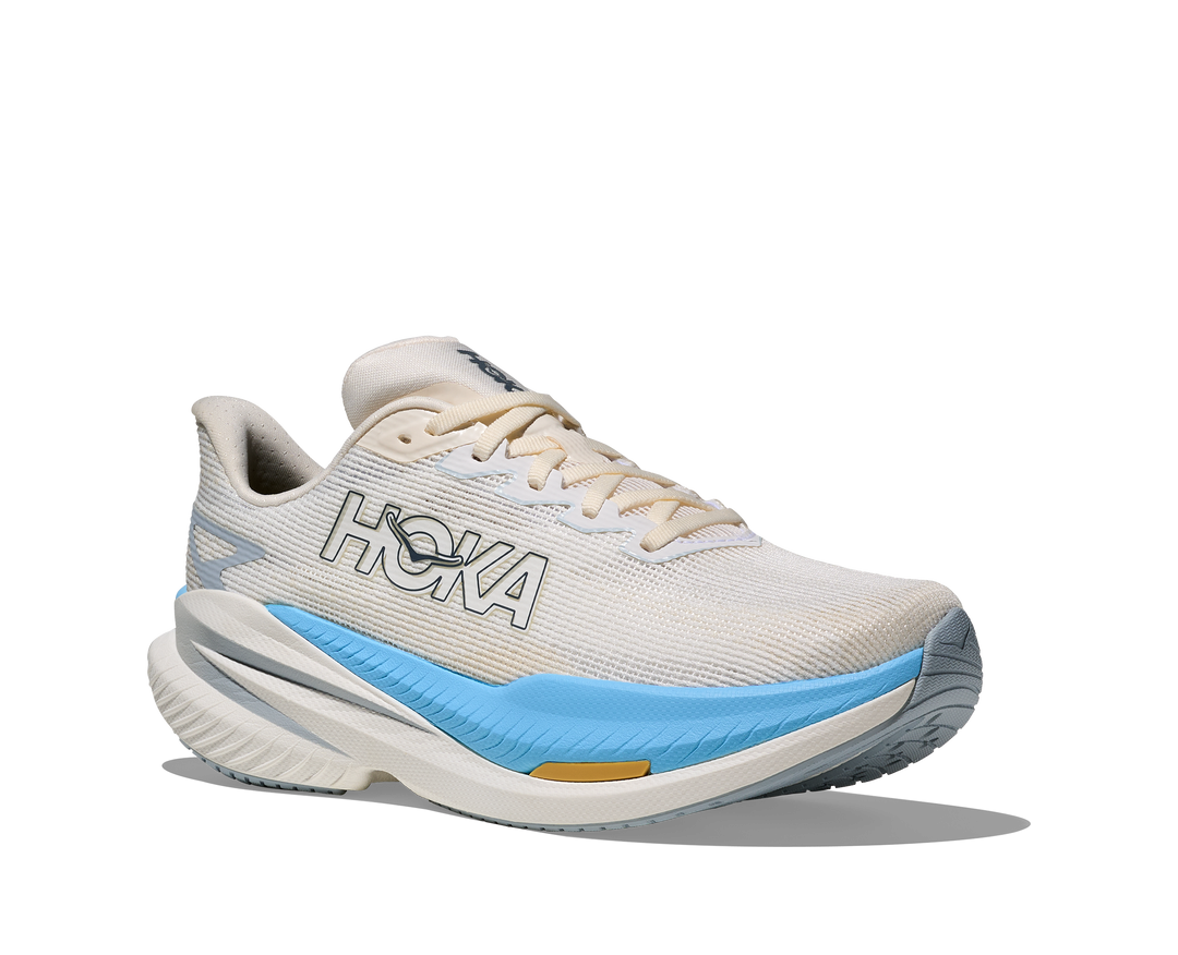 Hoka Womens Mach X 3 - White/Alabaster - Neutral - SS26
