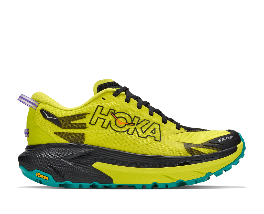 Hoka Mens Mafate 5 - Black/Hoka Citrus - Trail - AW26