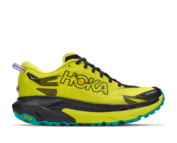 Hoka Mens Mafate 5 - Black/Hoka Citrus - Trail - AW26