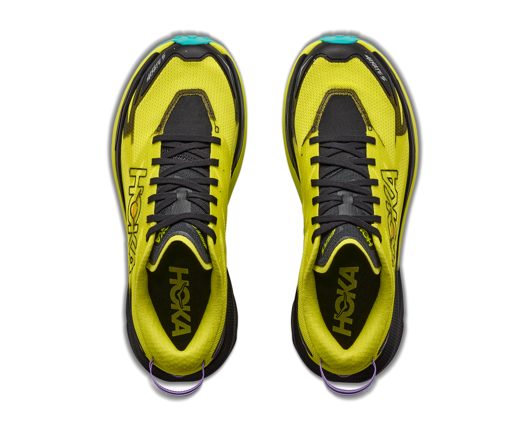 Hoka Mens Mafate 5 - Black/Hoka Citrus - Trail - AW26