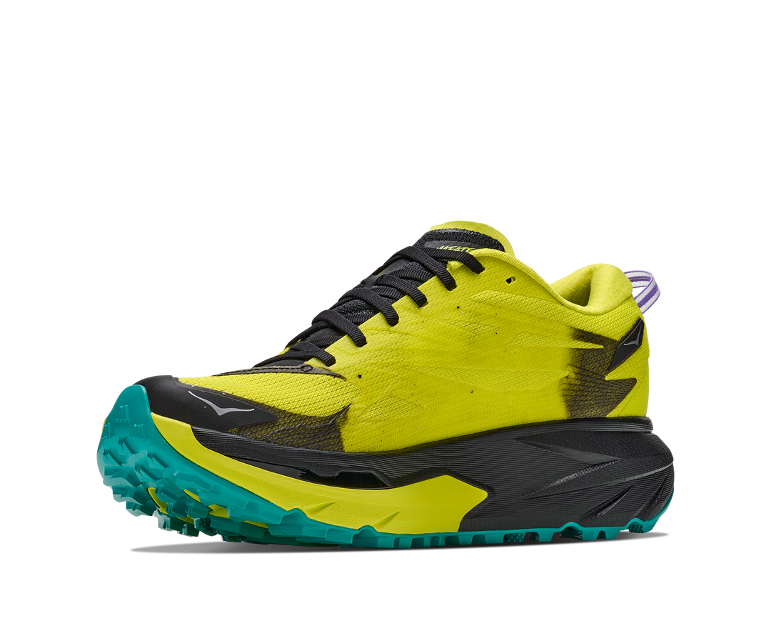 Hoka Mens Mafate 5 - Black/Hoka Citrus - Trail - AW26