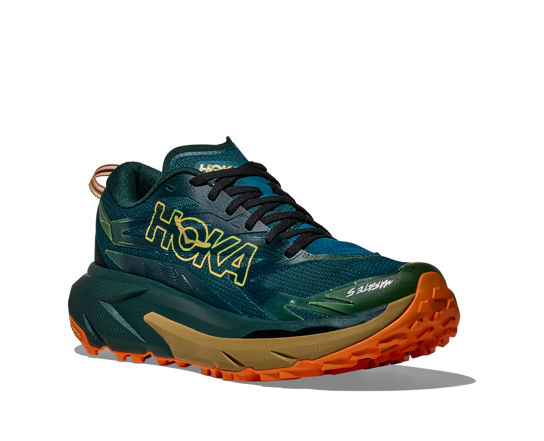 Hoka Mens Mafate 5 - Tidal Wave/Mustard Seed - Trail - SS26