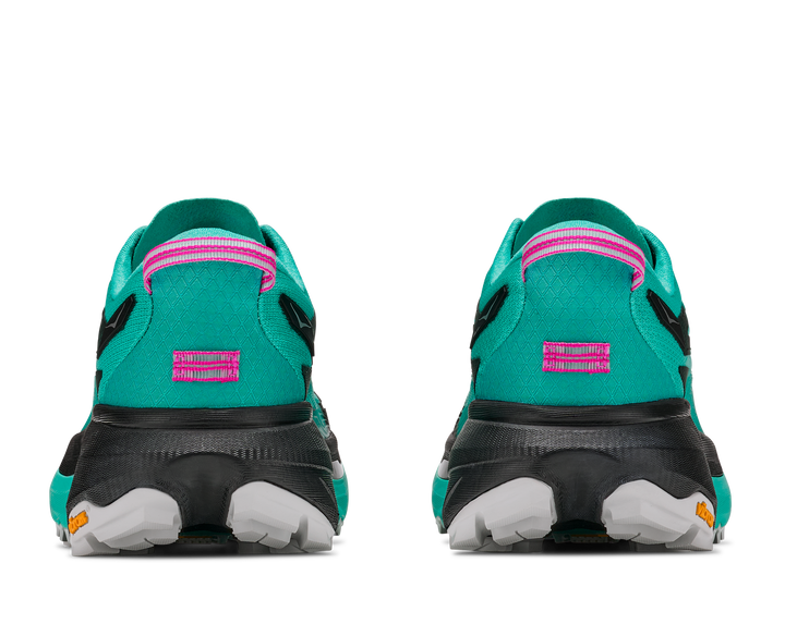 Hoka Womens Mafate 5 - Black/Electric Aqua - Trail - AW26